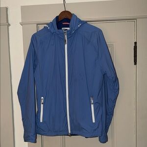 Peter Millar Blue Windbreaker Jacket
